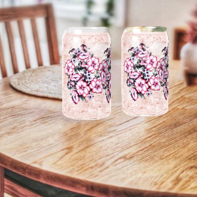 May Bloom-II Dosenglas (This May Bloom-II design, gives this Can glassware set, a very Special look!)