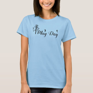 May Day Maypole und Fee T-Shirt