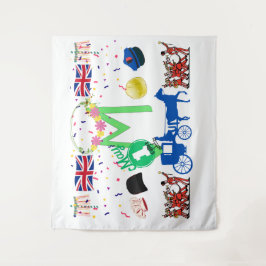 May Day (UK) Tapestry von Kriyas Collection Wandteppich