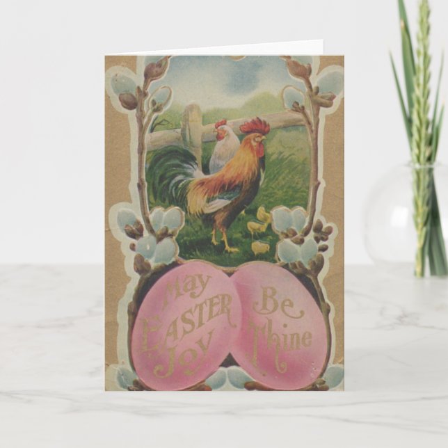 May Easter Joy Be Thine Feiertagskarte (Vorderseite)