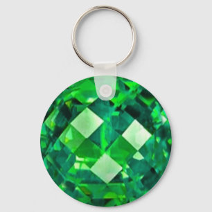 May EMERALD BIRTHSTONE GEM Schlüsselanhänger