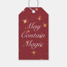 May enthält Magic Red & Imitate Gold Foil Stars
