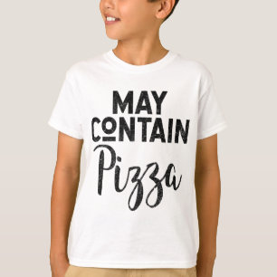 May enthält Pizza Funny Pizza Deep Dish Lovers Gif T-Shirt