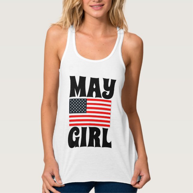 MAY GIRL BIRTHDAY T - Shirt (Vorderseite)