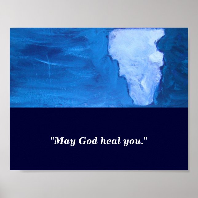 MAY GOD HEAL YOU POSTER (Vorne)