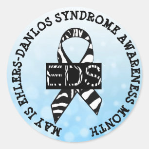 May ist das Ehlers-Danlos-Syndrom Month Stickers