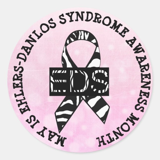 May ist das Ehlers-Danlos-Syndrom Month Stickers (Vorderseite)