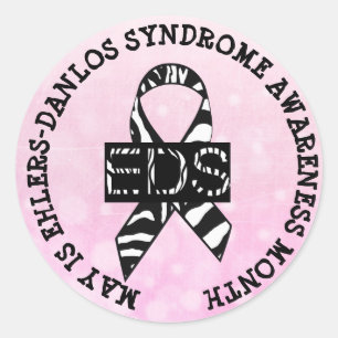 May ist das Ehlers-Danlos-Syndrom Month Stickers