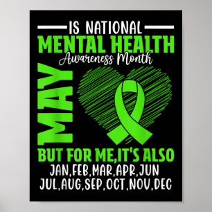 May ist der Monat des nationalen Bewusstseins für Poster