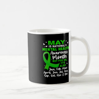 May ist der Monat, in dem Mens für psychische Gesu Kaffeetasse