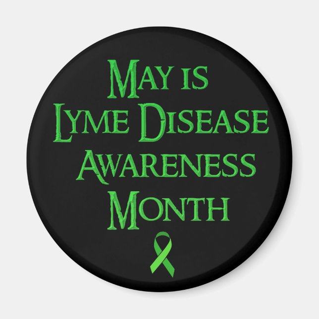 May ist Lyme Disease Awareness Month Magnet (Vorne)