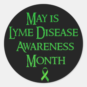 May ist Lyme Disease Awareness Month Stickers