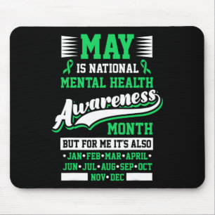 May ist National Mental Health Awareness Montag Po Mousepad