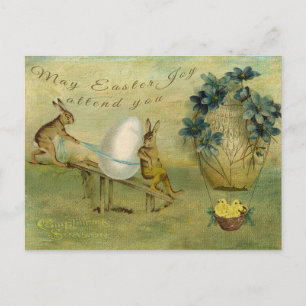 May Osterfreude besucht Sie Feiertagspostkarte