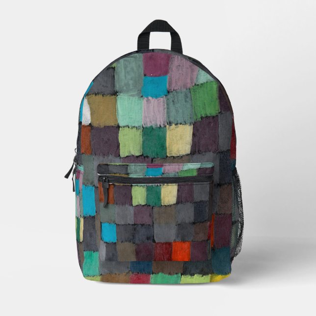 May Picture von Paul Klee 1925 Bedruckter Rucksack (Vorderseite)