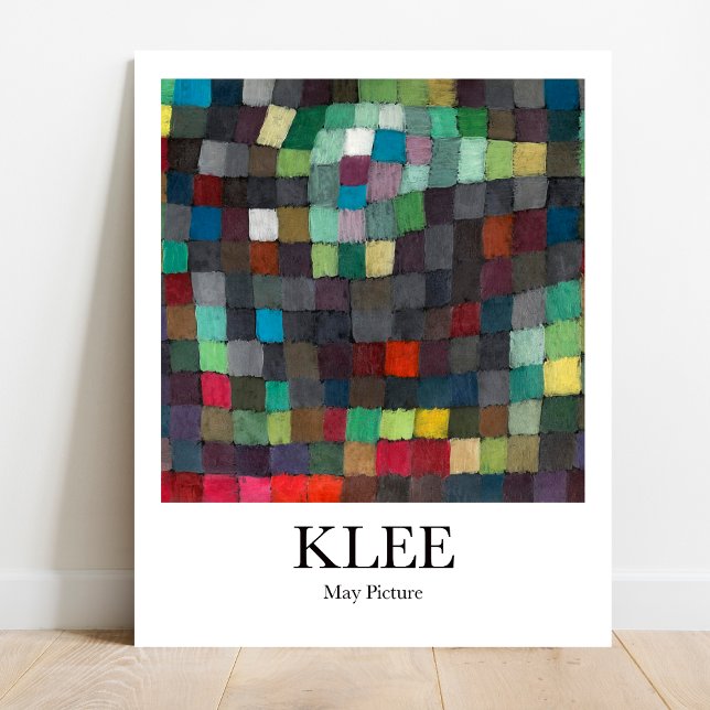 May Picture von Paul Klee Poster (Klee's whimsical May Picture: Own this iconic surrealist masterpiece!)