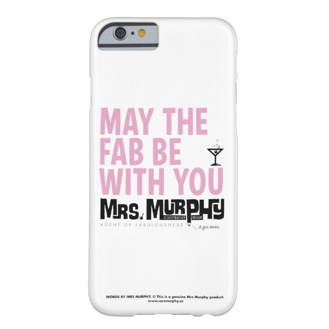 May the FAB be with you - iPhone6 case (Rückseite)
