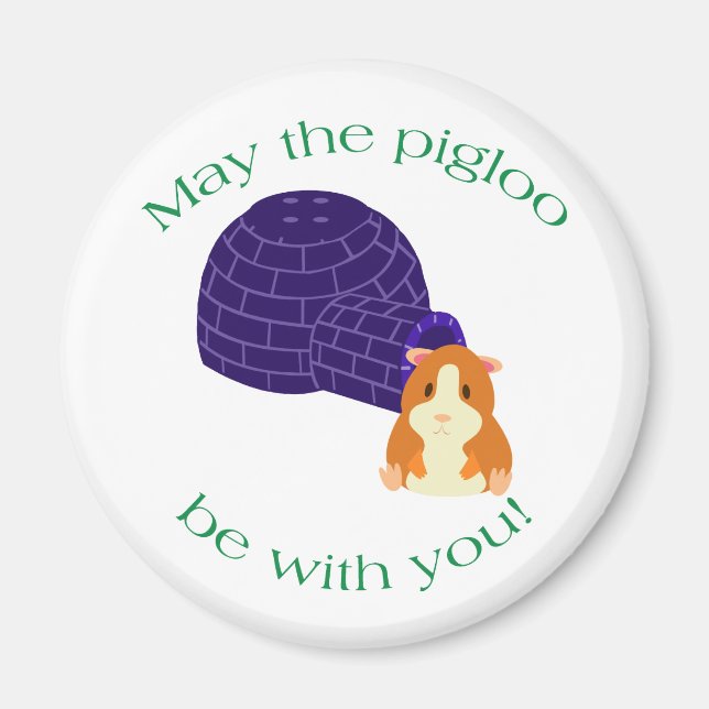 May the Pigloo Muffin Magnet (Vorne)