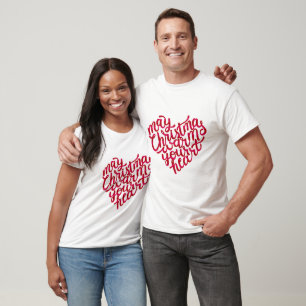 May Weihnachten Warme Dein Herz T-Shirt