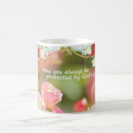 May you always be protected by God's love Kaffeetasse