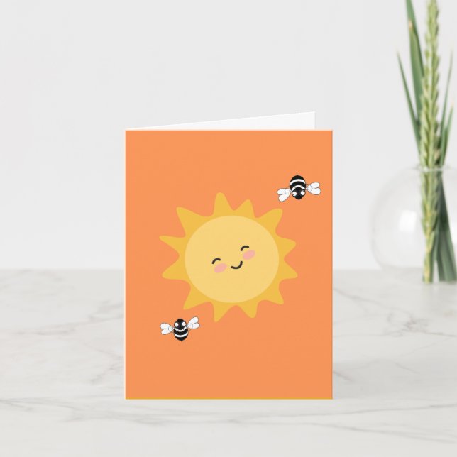 May You Bee Happy Card (Vorderseite)