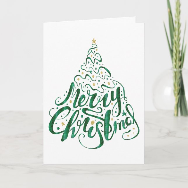 May Your Christmas Sparkle Karte (Vorderseite)