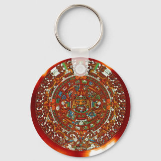 Maya aztec Kalender Schlüsselanhänger