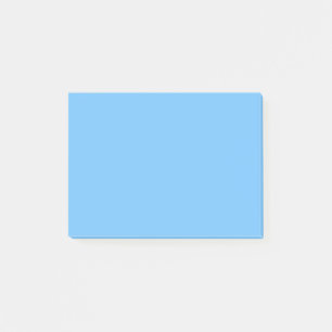 Maya Blau einfarbig Post-it Klebezettel