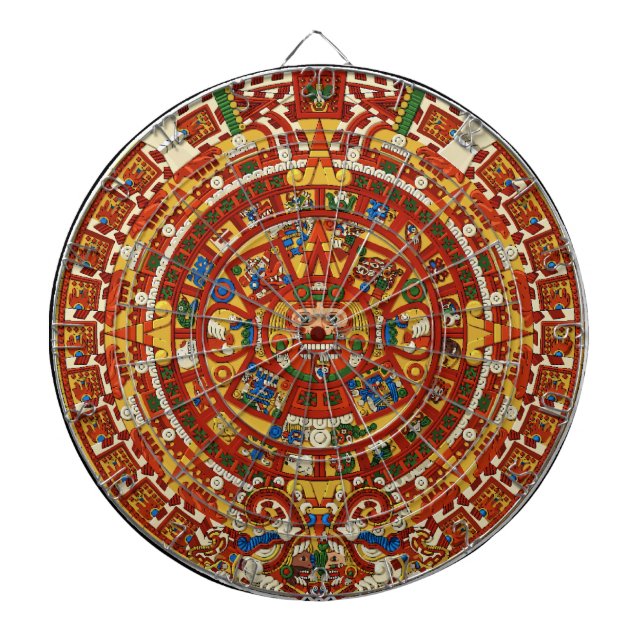 Maya Calendar Dart Board - Maya - Dartboard von Az Dartscheibe (vorne)