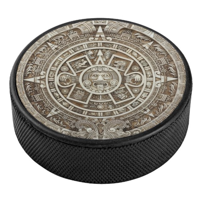 Maya Calendar Hockey Puck (3/4)