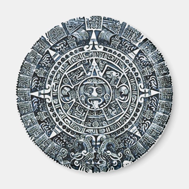 Maya Calendar / Maya Kalender Magnet (Vorne)