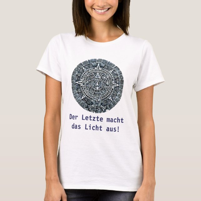 Maya Calendar / Maya Kalender T-Shirt (Vorderseite)
