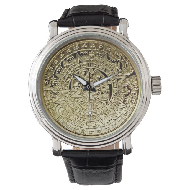 Maya Calendar Watch Armbanduhr (Vorderseite)