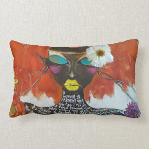 MAYA DER BLUMEN-4 lumbales Kissen 13" X 21 "