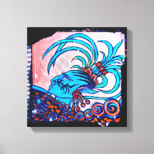 Maya Elf: Missachtung Leinwanddruck