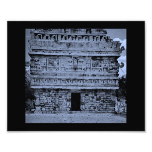 Maya-Gebäude Fotodruck