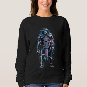 Maya God Maythology Cosmic Ancient Hunab Ku Sweatshirt