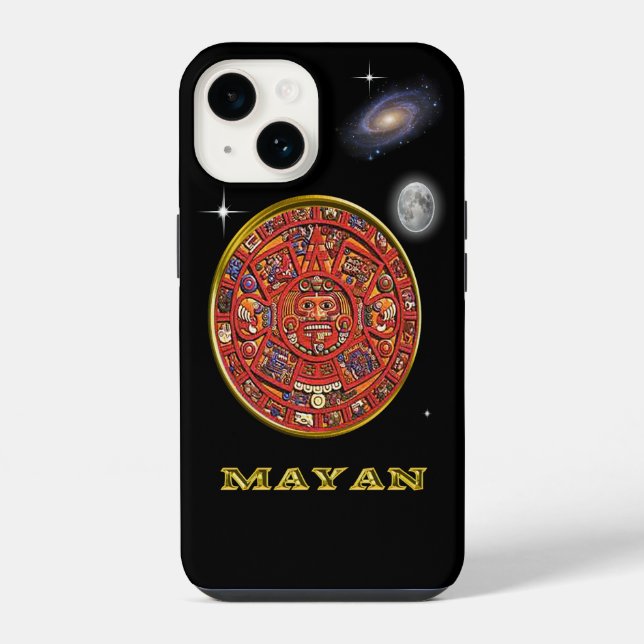 Maya-Kalender iPhone Hülle (Rückseite)