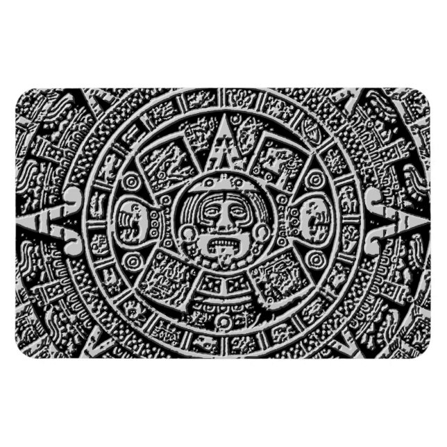 Maya-Kalender Magnet (Horizontal)