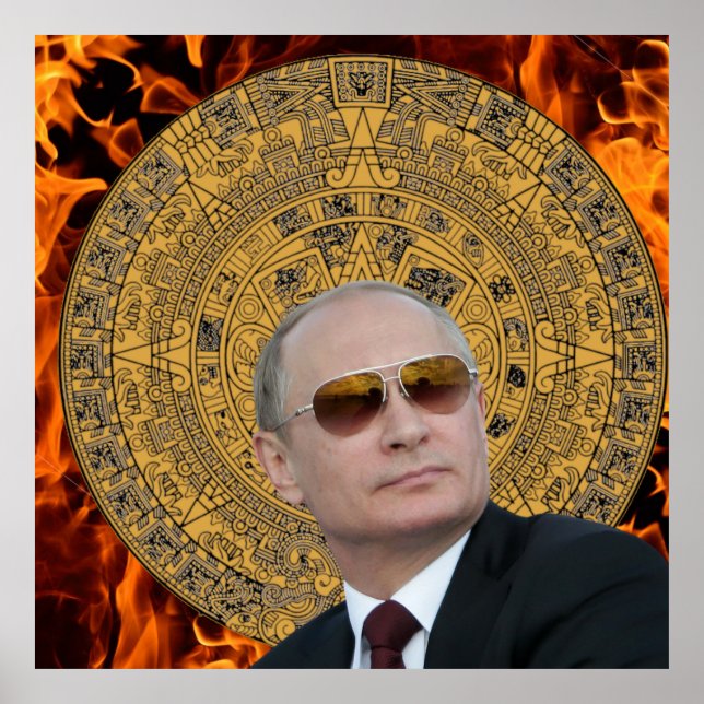 Maya-Kalender Poster (Vorne)