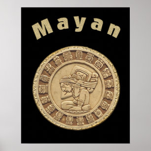 Maya-Kalender Poster