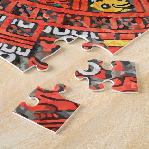 Maya-Kalender Puzzle