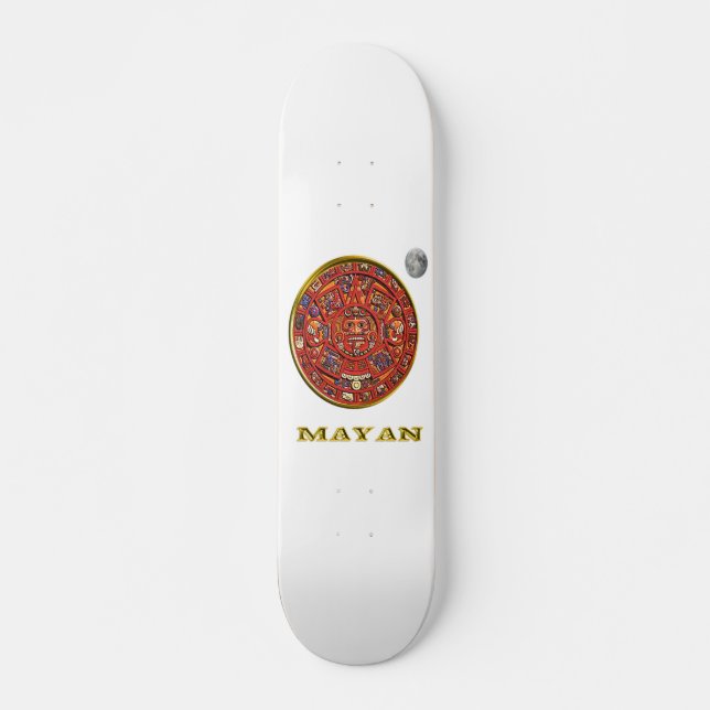 Maya-Kalender Skateboard (Vorne)