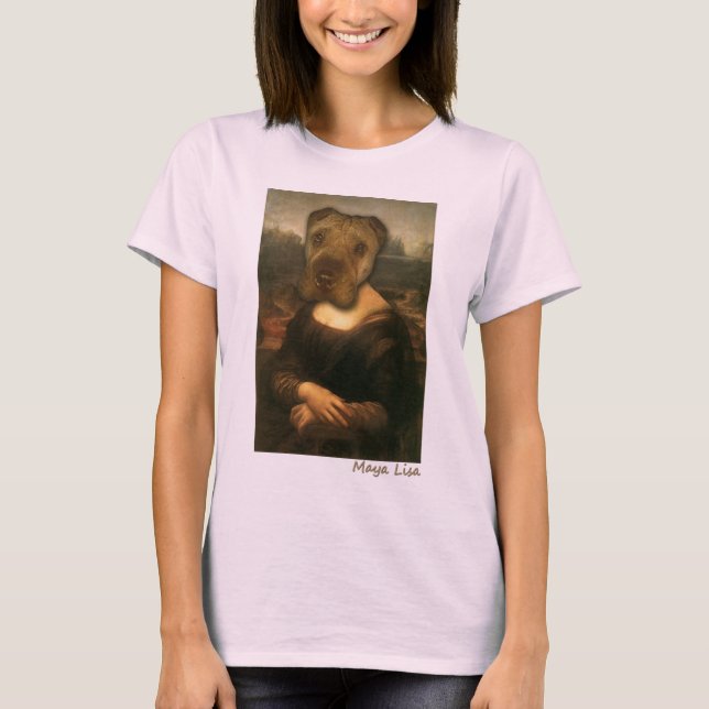 Maya Lisa - Sharpei klassisches Schönheits-Shirt T-Shirt (Vorderseite)