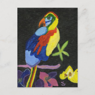 Maya Macaw Postkarte