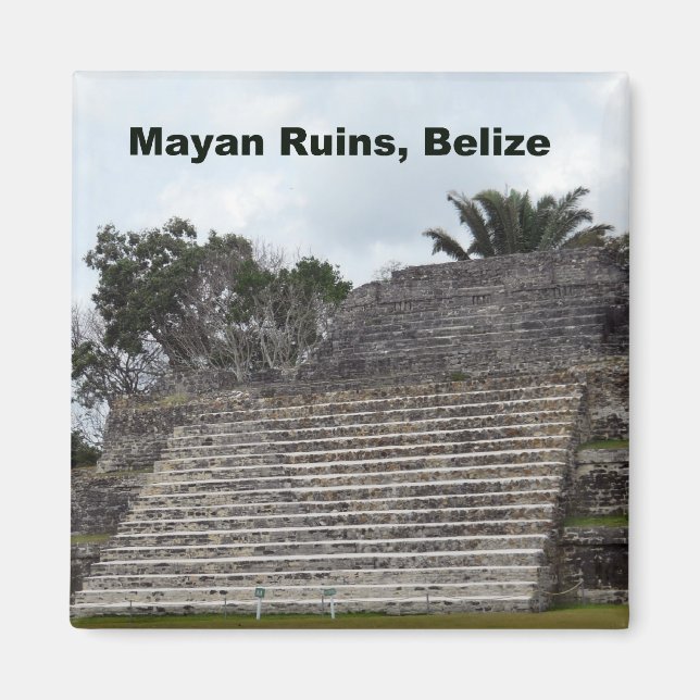 Maya Ruins, Belize Magnet (Vorne)
