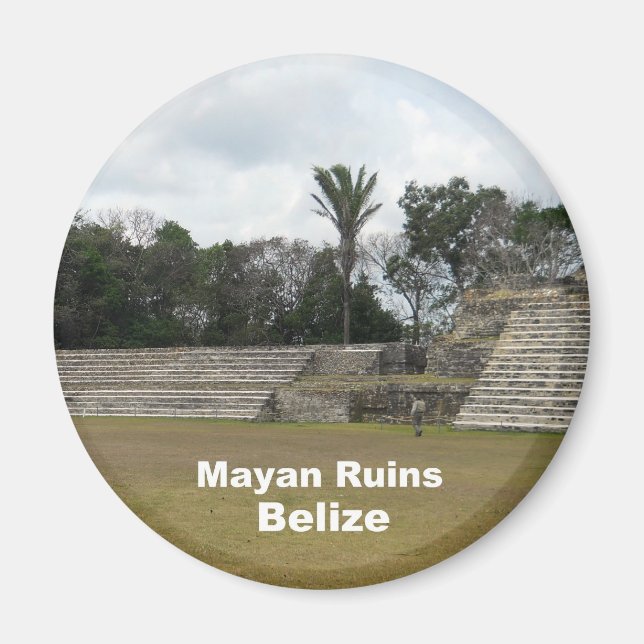 Maya Ruins, Belize Magnet (Vorne)