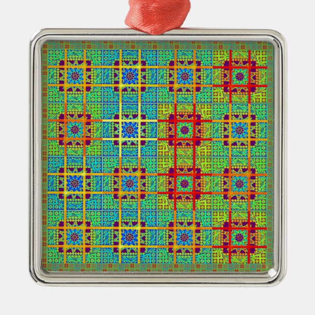 Maya-Stammesmuster.jpg Ornament Aus Metall (Vorne)