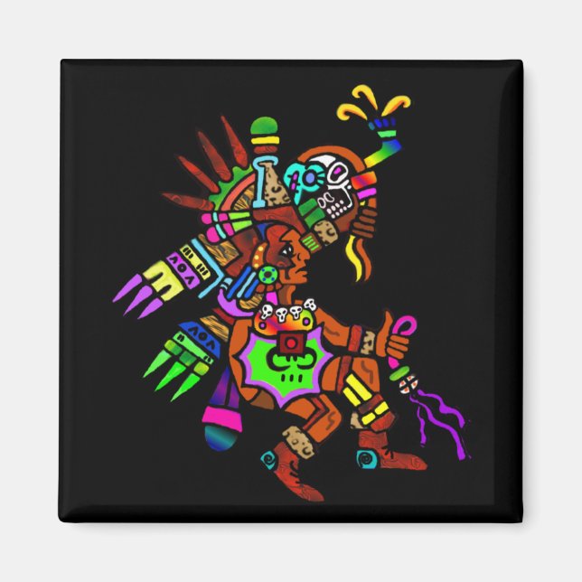 Maya Trance Dance Magnet (Vorne)