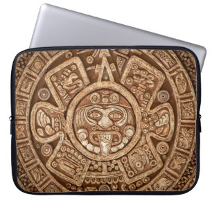 Maya Tribal Pagan: Ziertextur Laptopschutzhülle